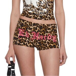 Ed Hardy Leopard Print Shorts NWT